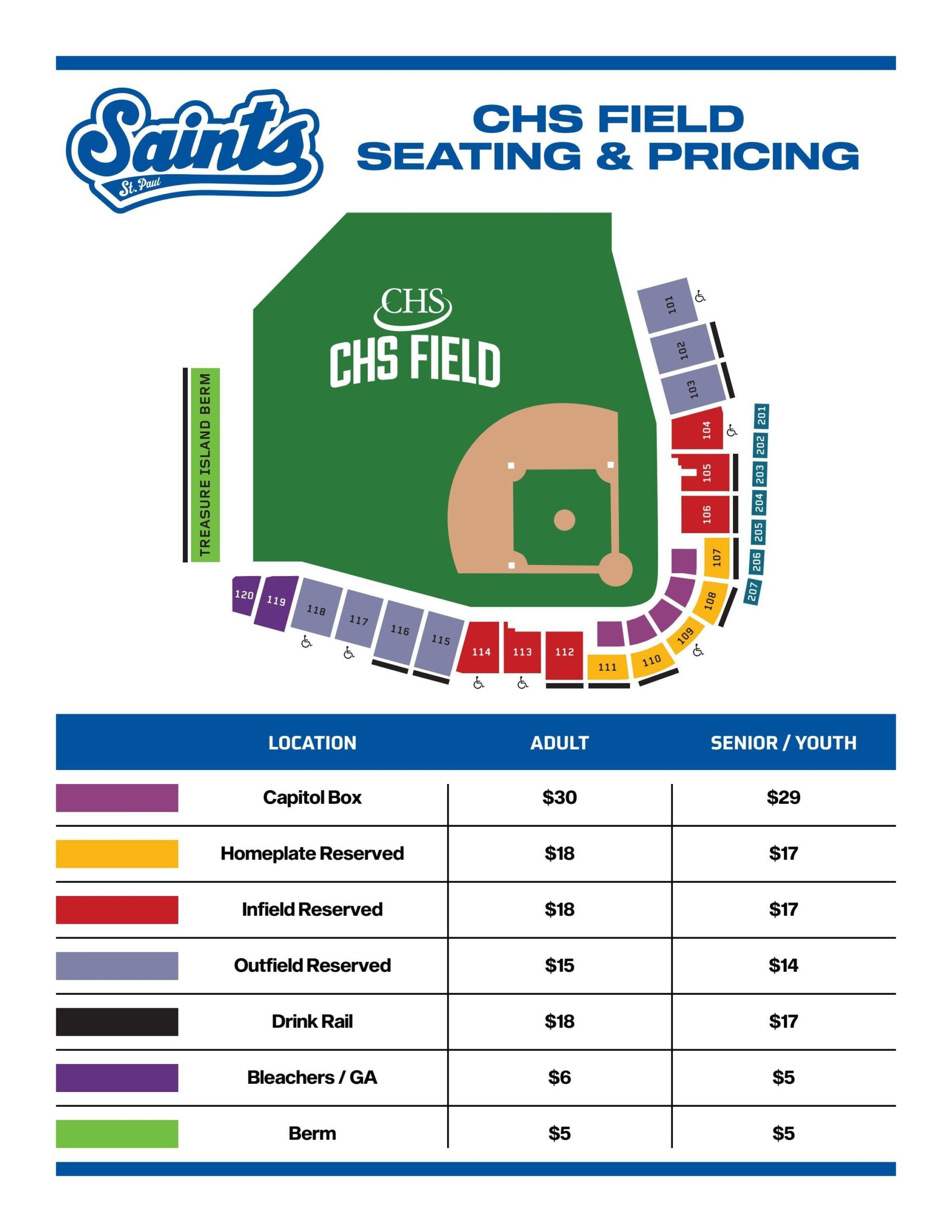 chs field seating chart chs field seating chart