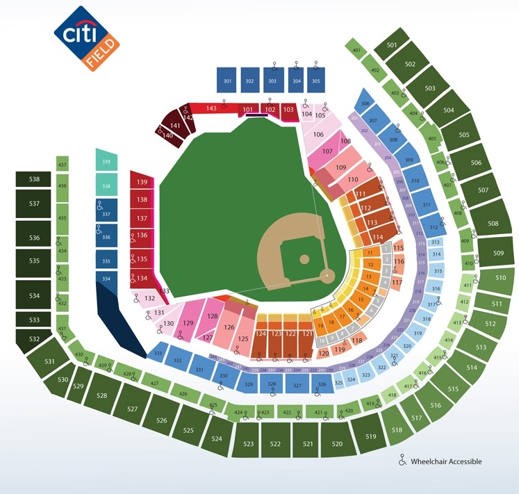 Citi Field Queens NY Seating Chart View