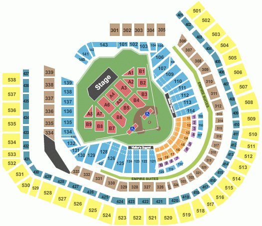 Citi Field Seating Chart Citi Field Queens New York