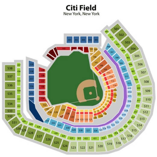 citi field new york seating chart