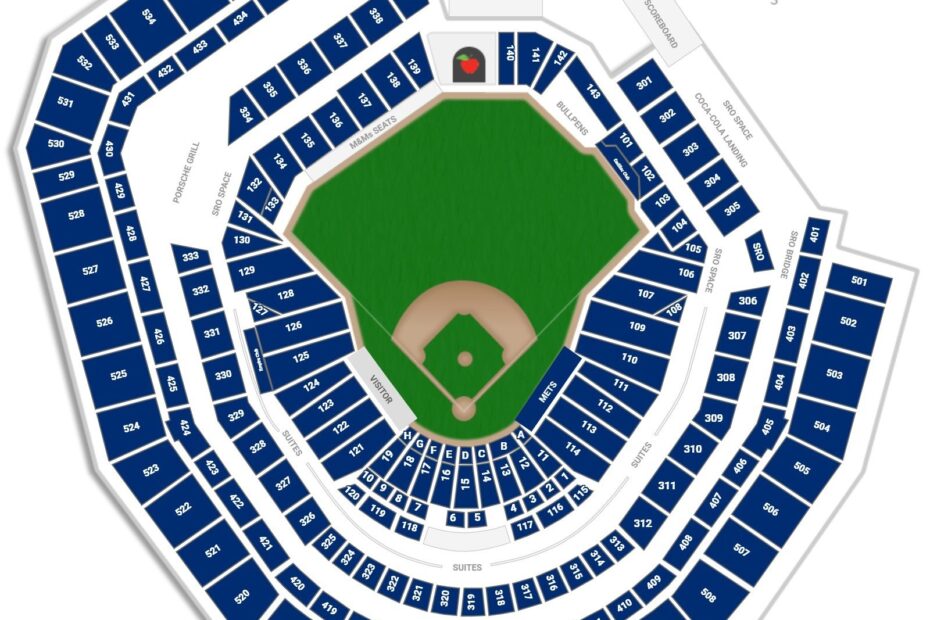 Citi Field Seating Charts RateYourSeats
