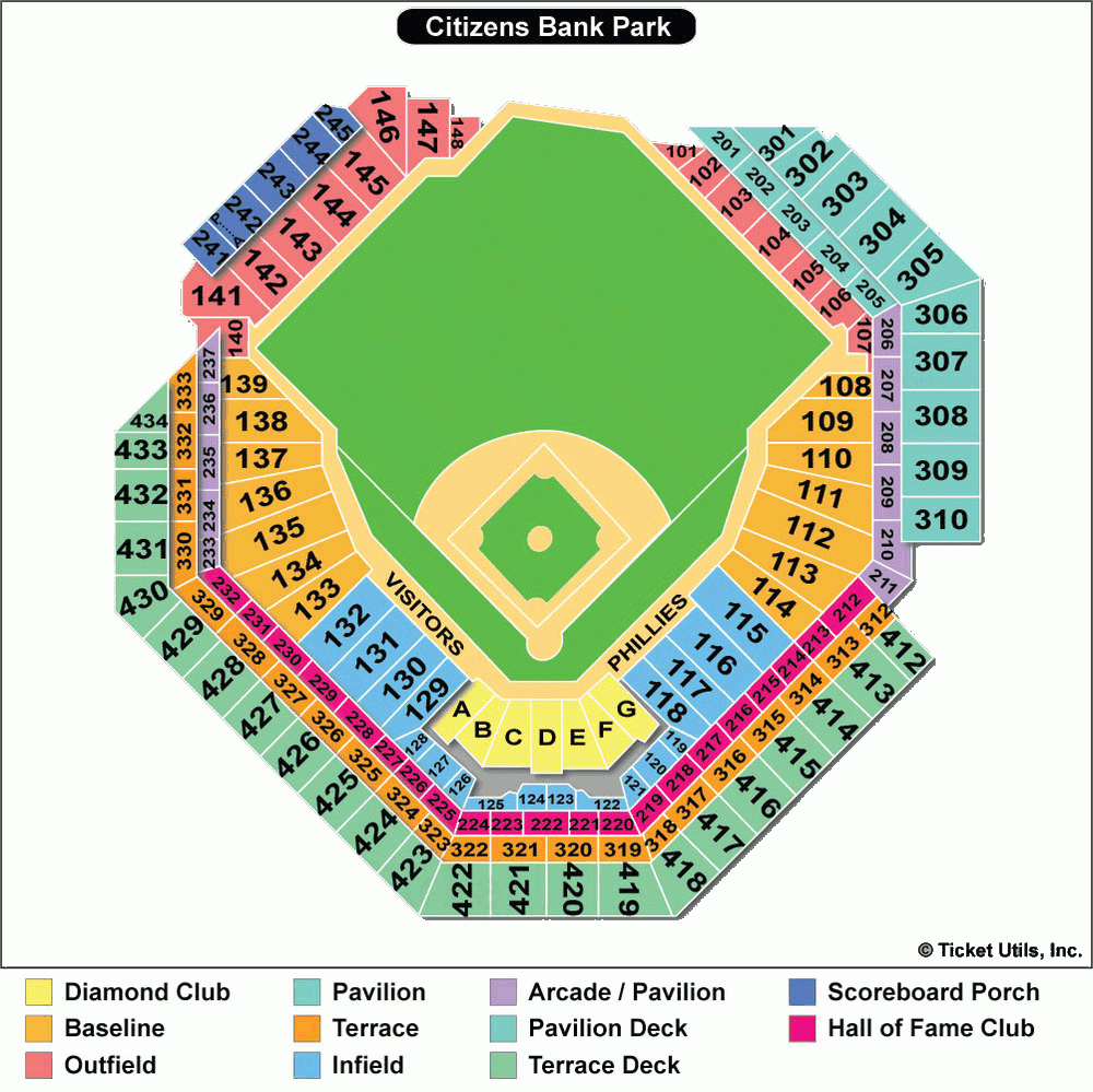 Citizens Bank Park Seating Chart Suites Cabinets Matttroy