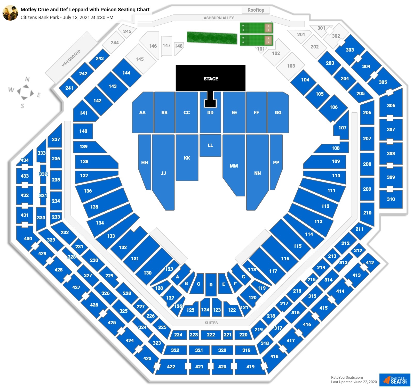 Citizens Bank Park Seating Rows