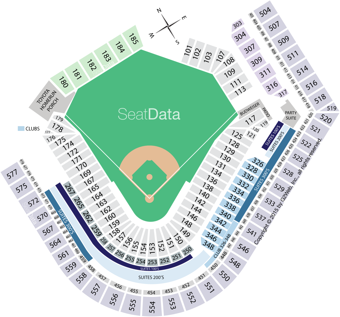 Cleveland Indians Progressive Field Seating Chart