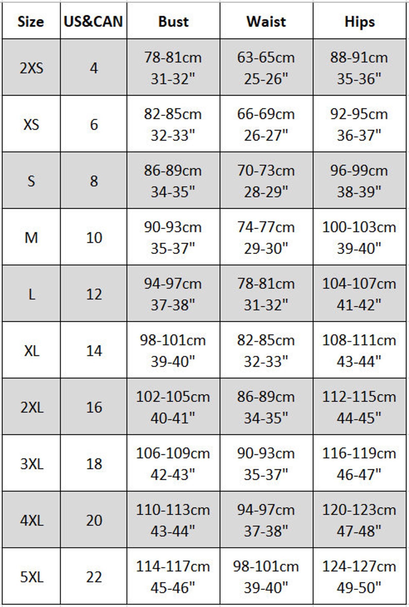 Clothing Size Chart For Women Men And Kids In US EU UK Sizes