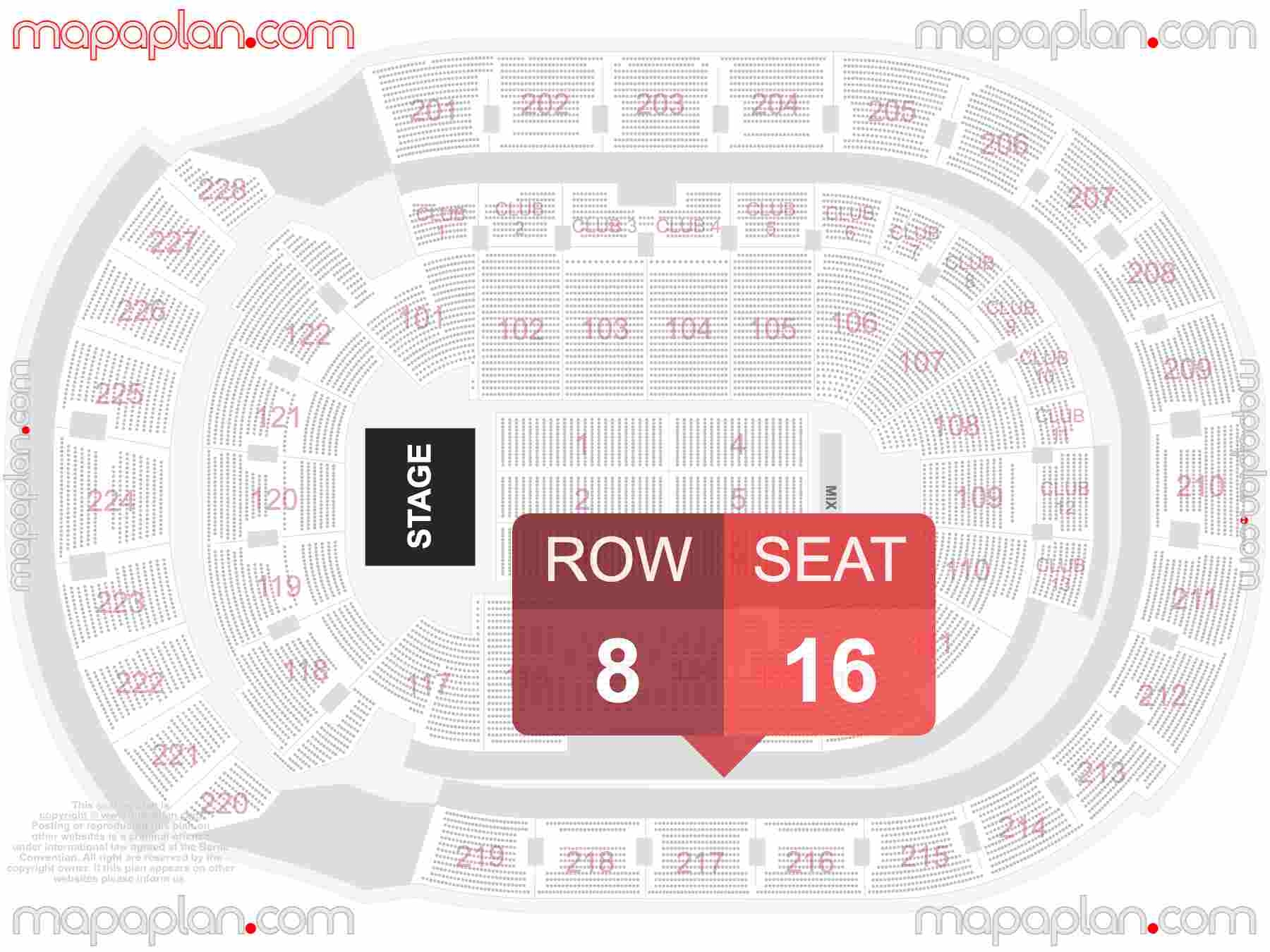 Columbus Nationwide Arena Seating Chart