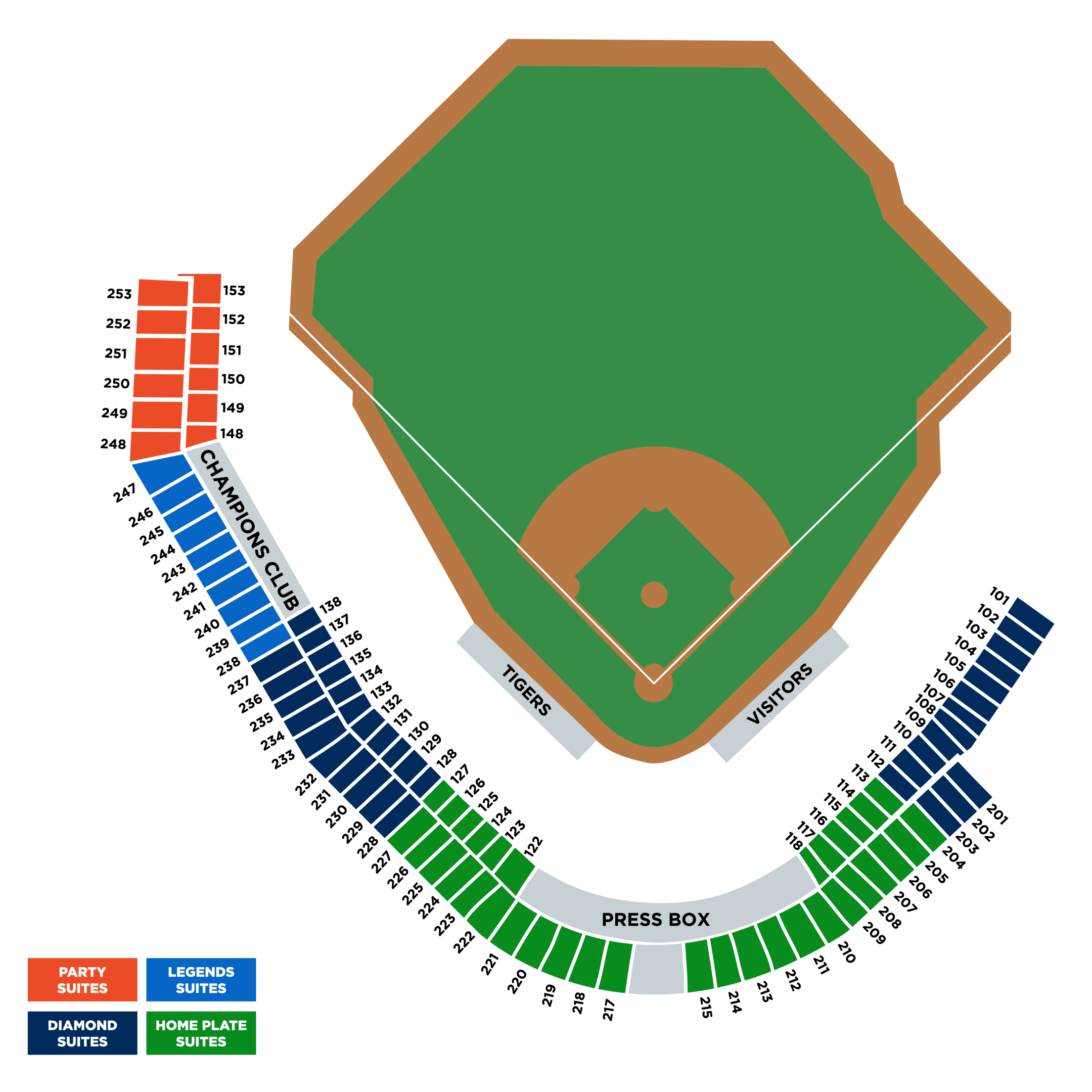 Comerica Park Seating Chart View Seats Portal posgradount edu pe