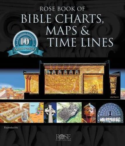 Complete Bible Charts Maps And Timelines Full Color Illustrations Of 