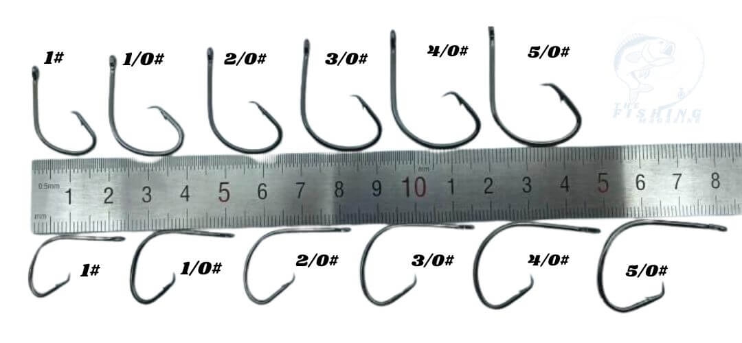 hook size chart fishing hook size chart fishing