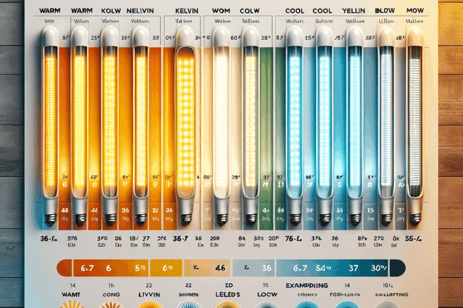 Comprehensive LED Color Temperature Chart Guide