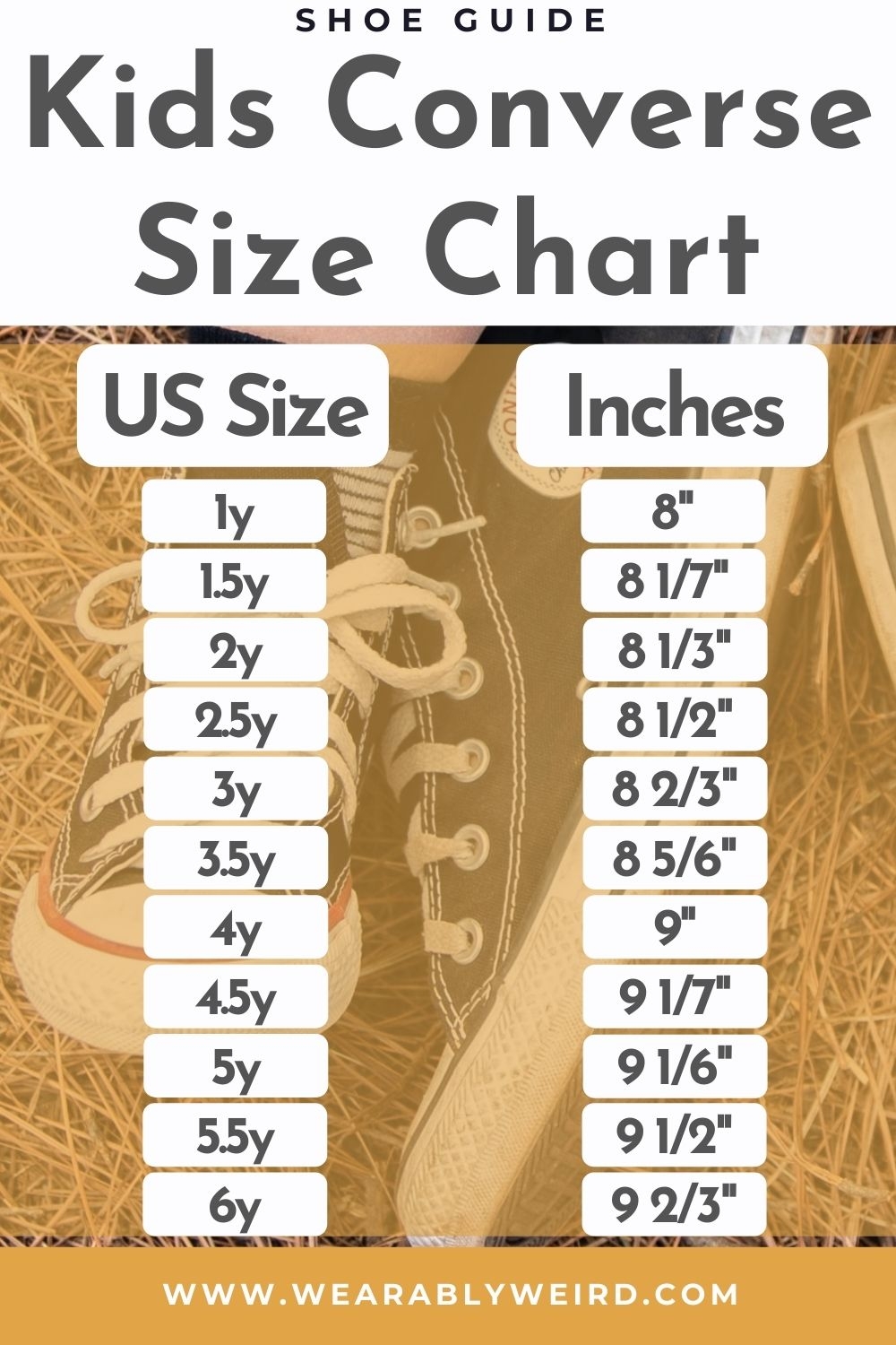 Converse Sizing Do Converse Run Big Or Small FAQs Chart Wearably 