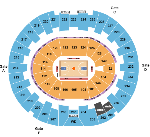 Crisler Arena Tickets Seating Chart Event Tickets Center
