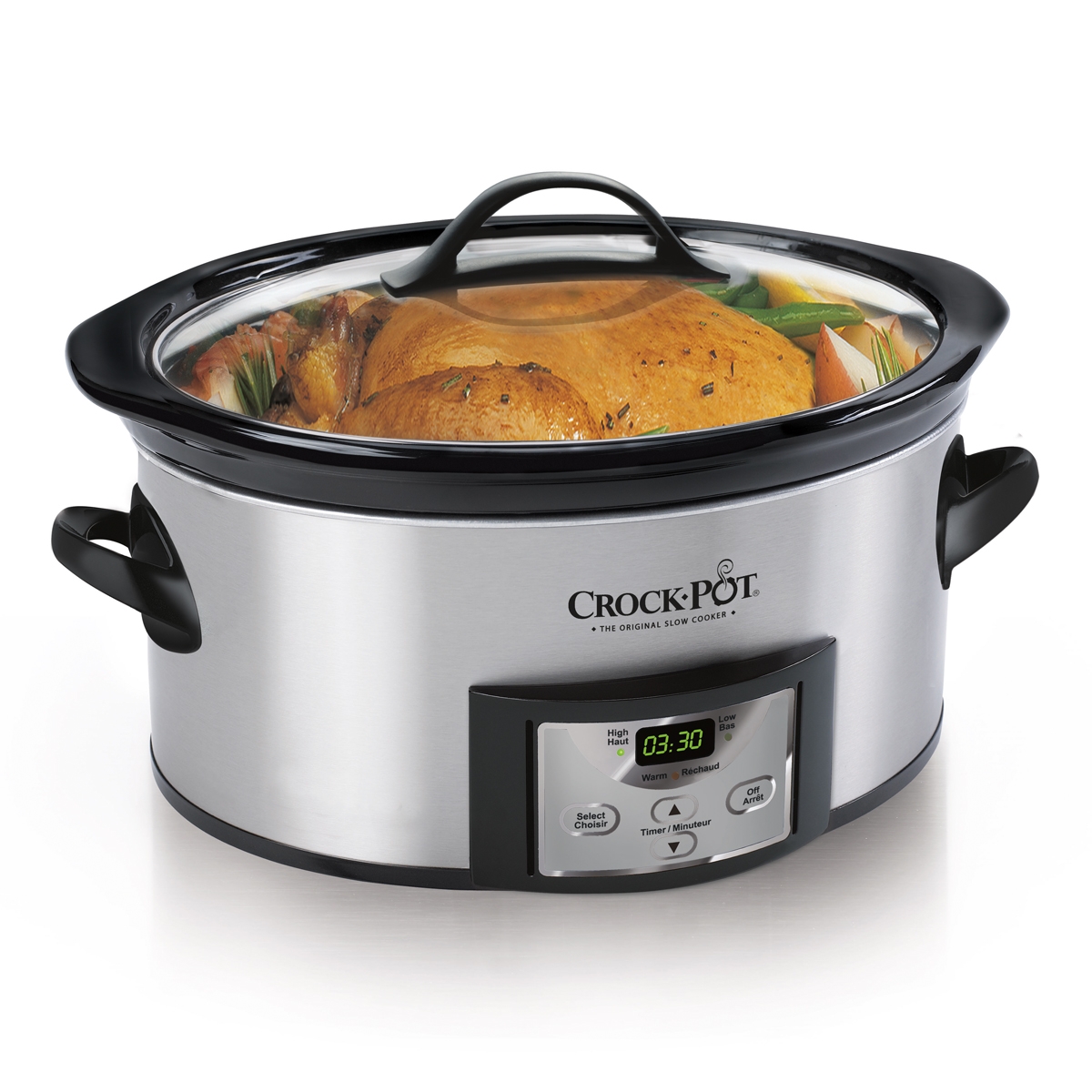 Crock Pot Programmable Slow Cooker SCCPVC600S 31CT Crock Pot Canada