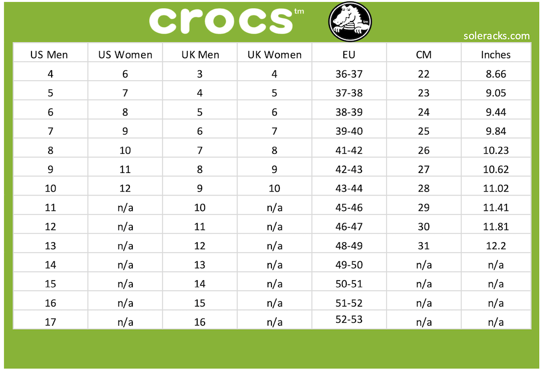 Crocs Men Size Outlet Bellvalefarms