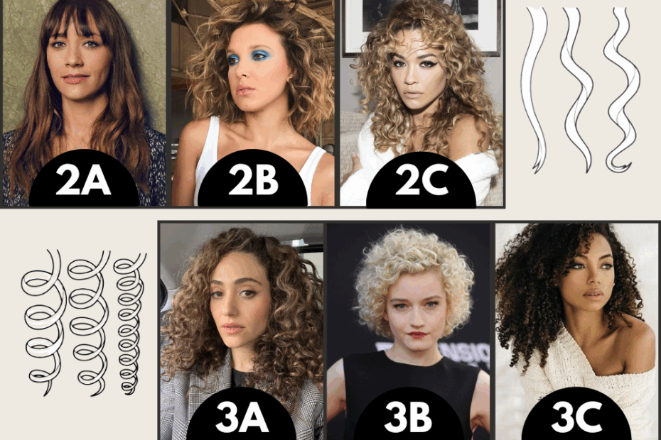 Curly Hair Types Chart How To Figure Out Your Curl Pattern Artofit