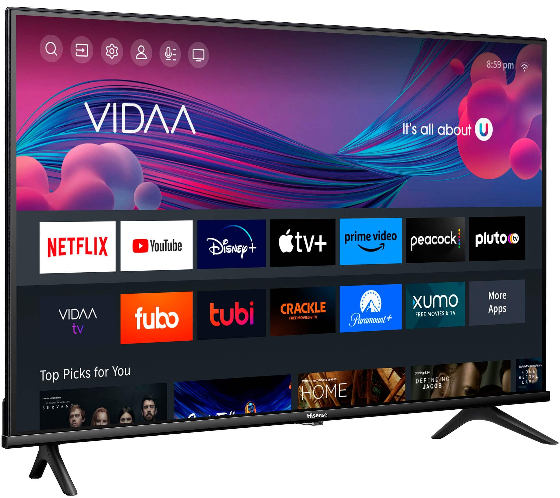 Customer Reviews Hisense 40 quot Class A4 Series LED Full HD Smart Vidaa 