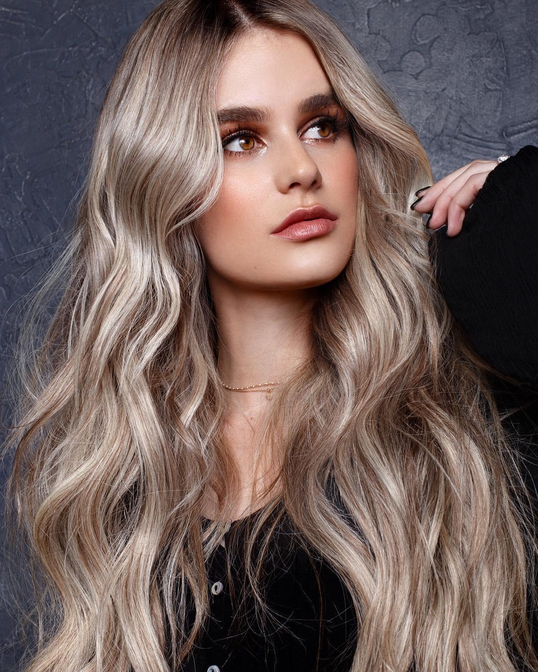 blonde hair color shades chart