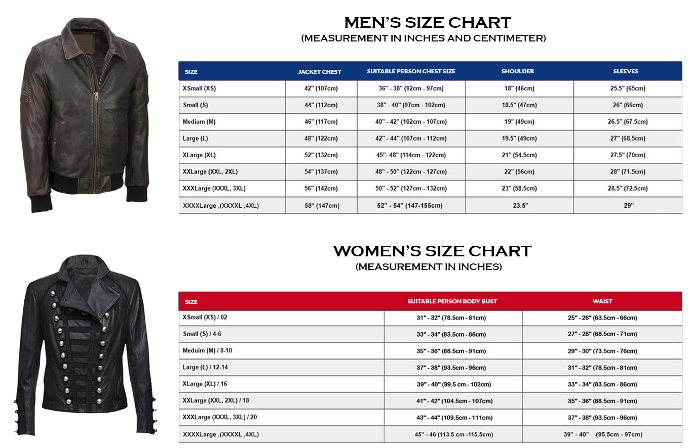 Detailed Coat Jacket Size Chart Table Diagram 46 OFF Detailed Coat Jacket Size Chart Table Diagram 46 OFF