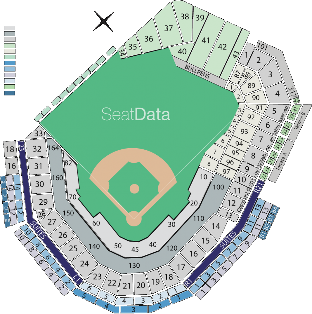 Detailed Fenway Seat Map Cabinets Matttroy