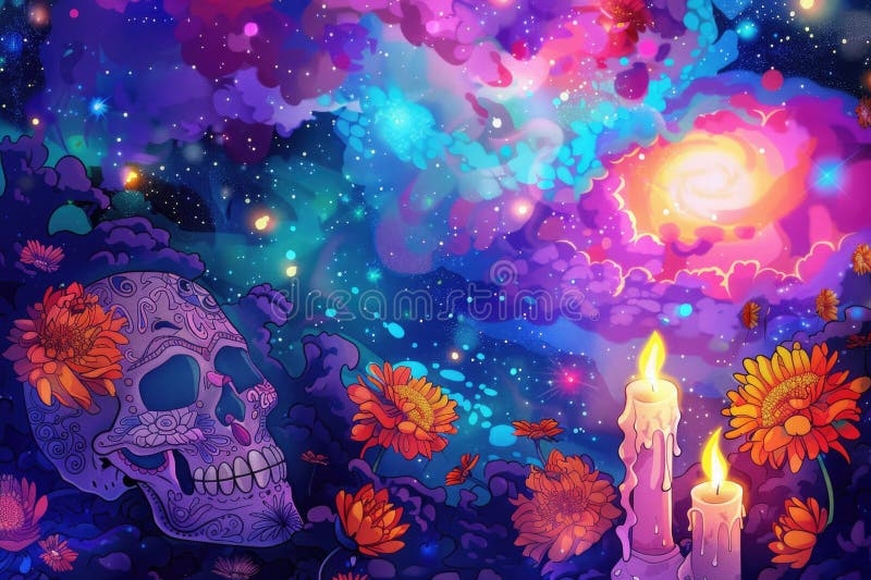 Dia De Los Muertos Calaveras Temple Stock Photos Free Royalty Free 
