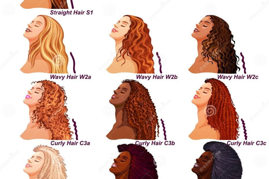Different Hair Types Chart Hair Type System Typing Chart Ove