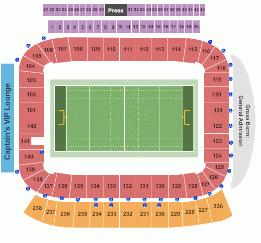 Dignity Health Sports Park Seating Chart Ponasa