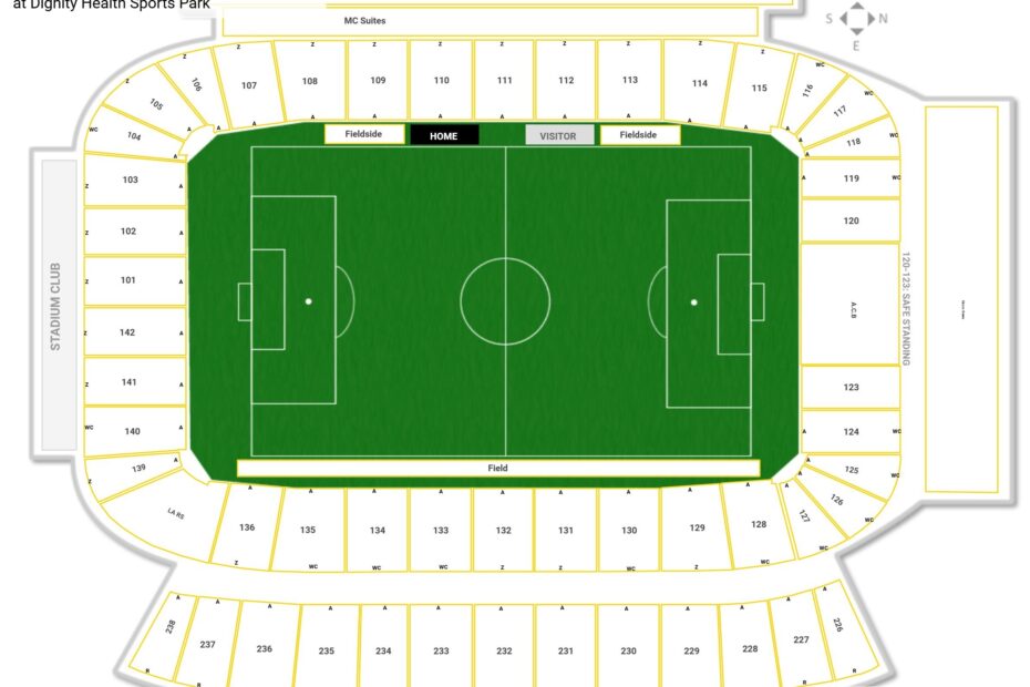 Dignity Health Sports Park Seating Charts RateYourSeats