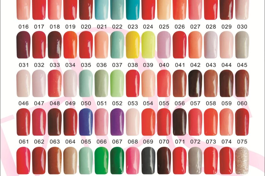 Dnd Dip Powder Color Chart