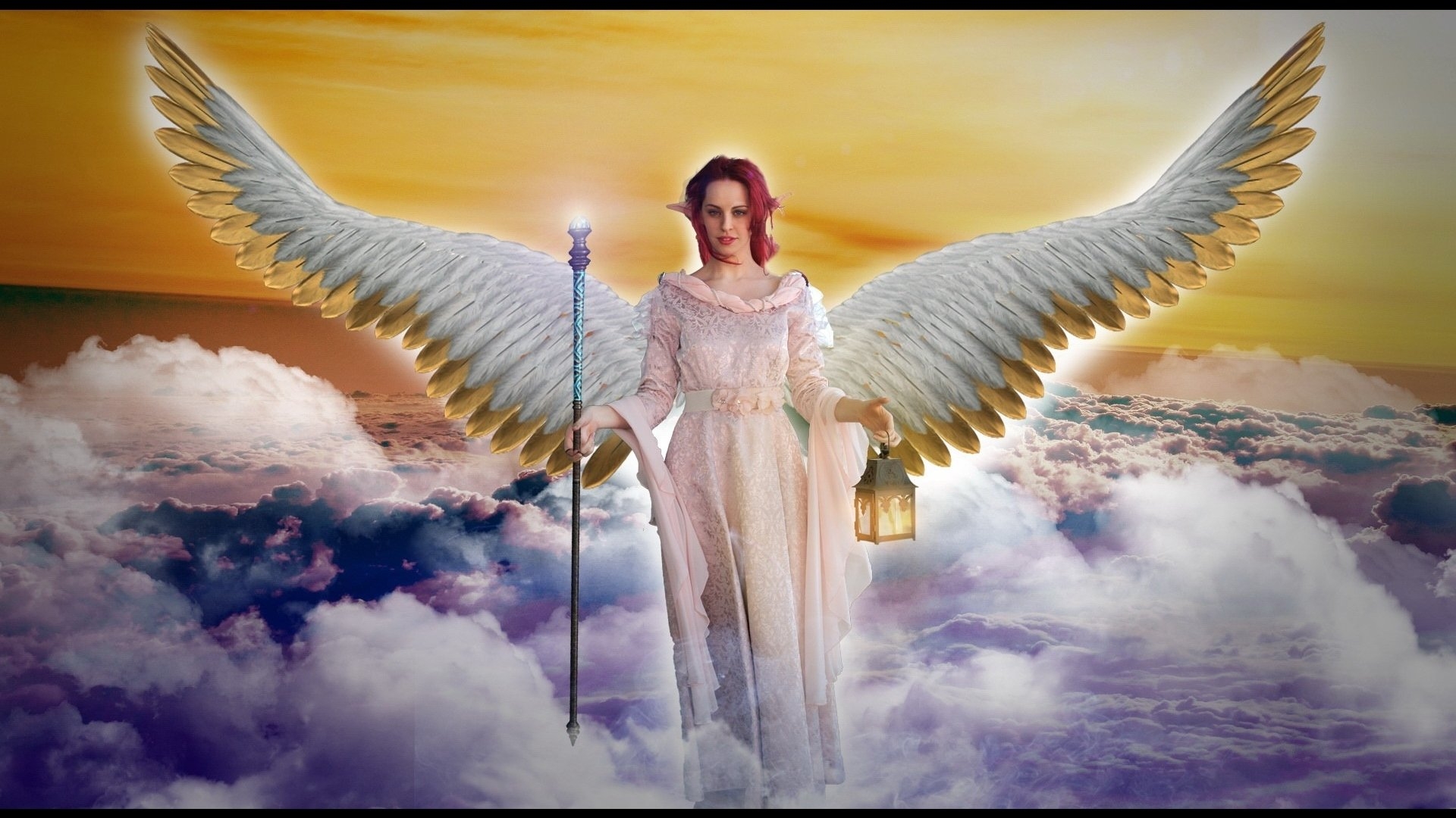 Download Fantasy Angel HD Wallpaper By F0w3n