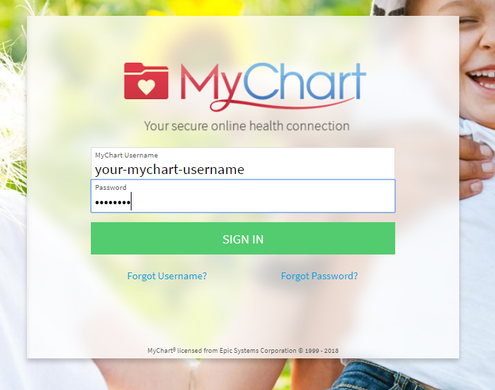 Epic Mychart Sign Up Epic Mychart Sign Up