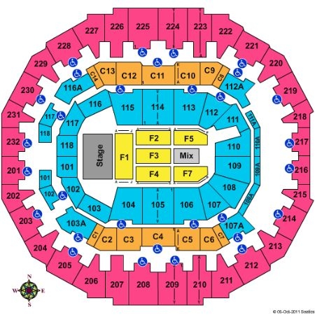 Fedex Forum Tickets And Fedex Forum Seating Chart Buy Fedex Forum 