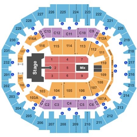Fedex Forum Tickets And Fedex Forum Seating Chart Buy Fedex Forum
