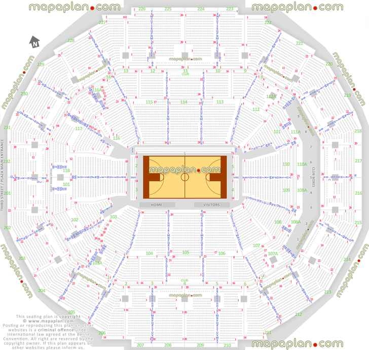 fedexforum seating chart fedexforum seating chart