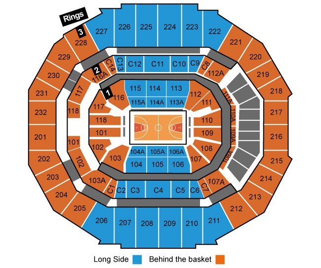 Fedexforum Seating