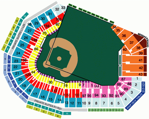 Fenway Seating Chart Fenway Seating Chart