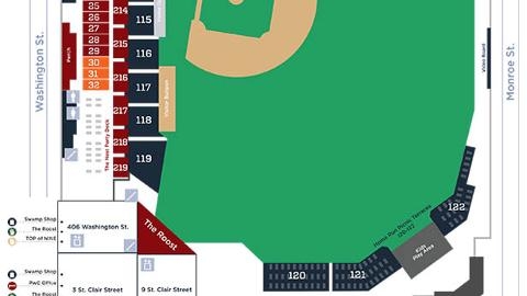 mud hens seating chart mud hens seating chart