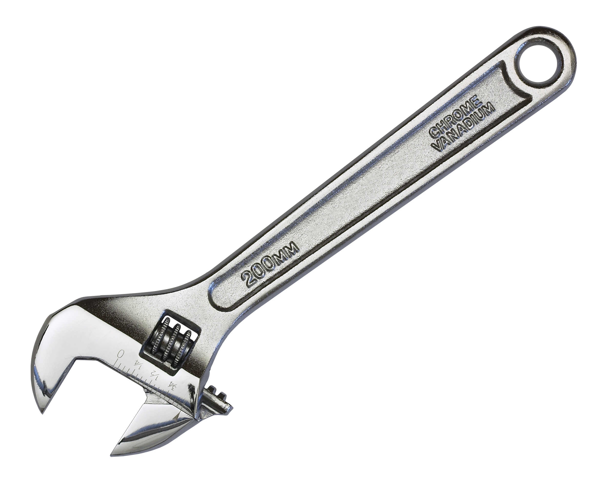 File Chrome Vanadium Adjustable Wrench jpg Wikimedia Commons