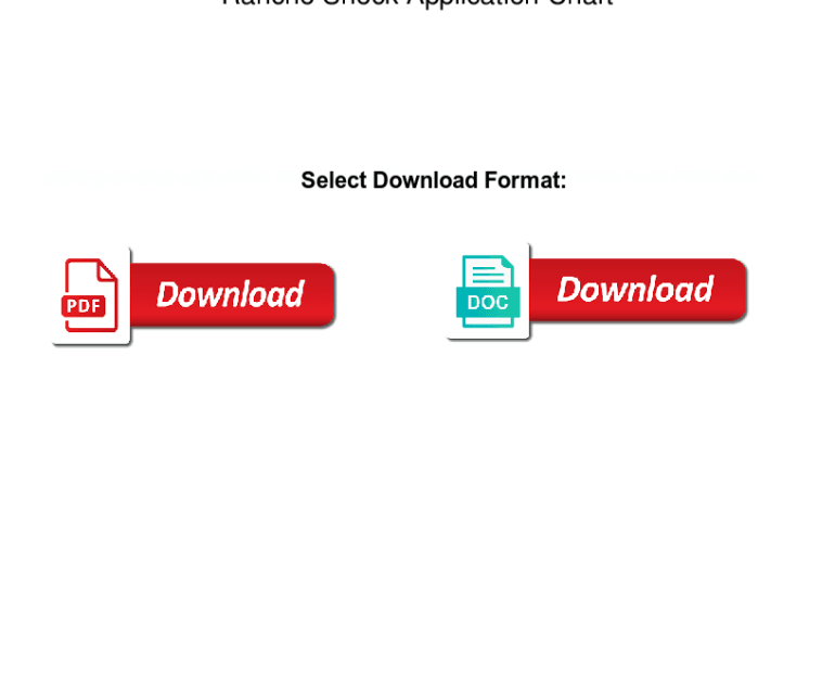 Fillable Online Rancho Shock Application Chart Rancho Shock