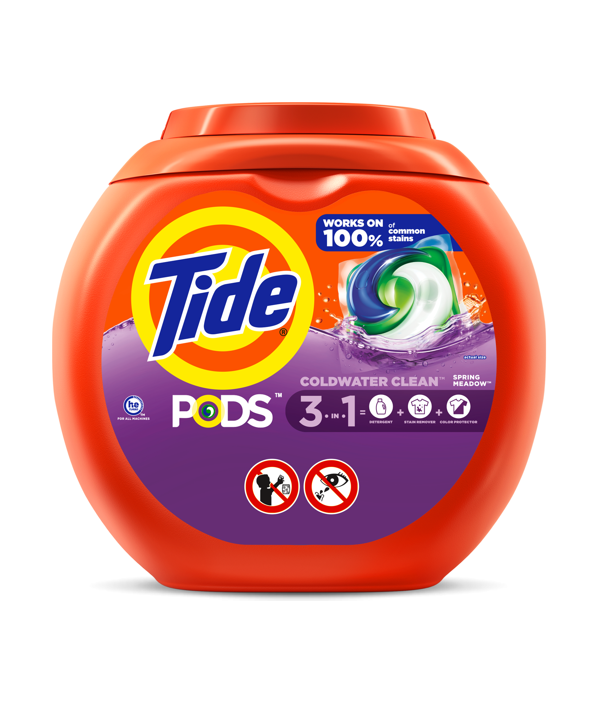  Free Download Spring Meadow Scented Tide Laundry Detergent Pods By 