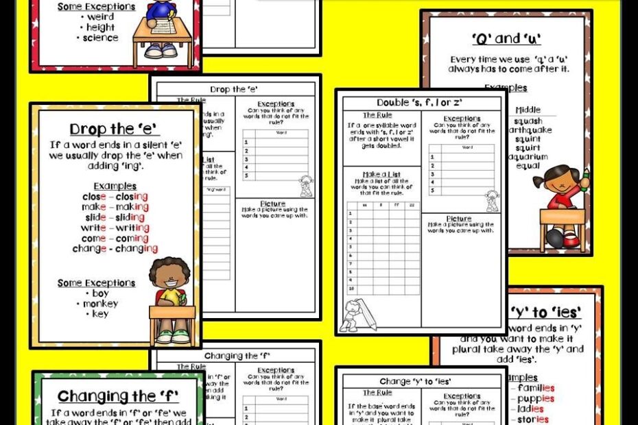 Free Printable Spelling Rules Charts Printable Word Searches