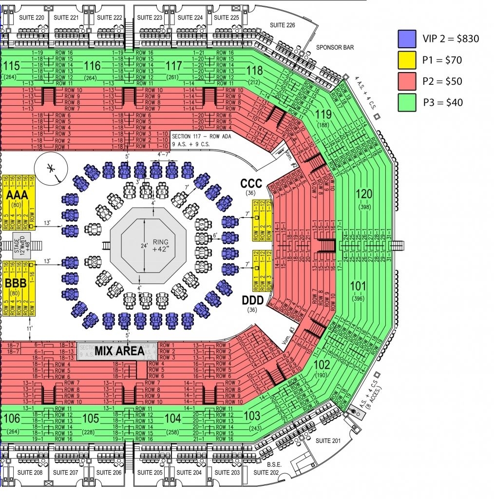 Frost Bank Center Seating Chart
