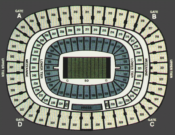 giants football stadium seating chart giants football stadium seating chart