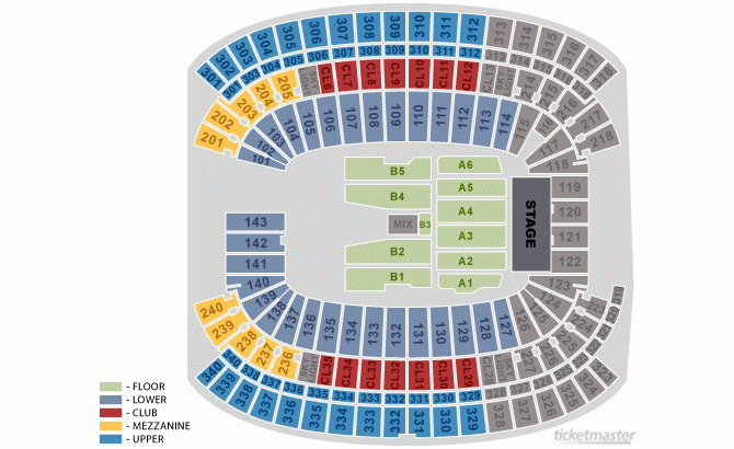 gillette stadium seating chart concerts gillette stadium seating chart concerts