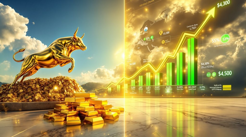 Gold Price Surge Hits 4 381 Record High In 2025