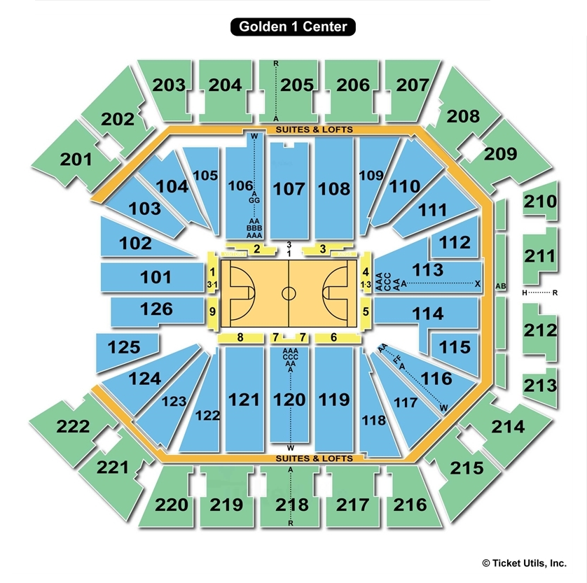 Golden 1 Arena Seating Chart An Immersive Guide To Your Game Day 