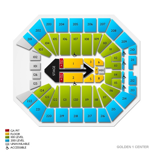 Golden 1 Center Tickets Golden 1 Center Information Golden 1 Center 
