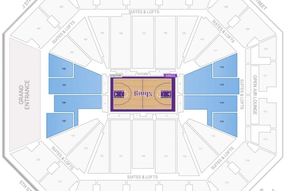 Golden One Seating Chart