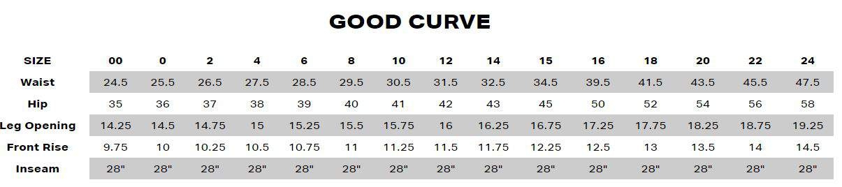 Good American Good Curve Straight Cocaranti