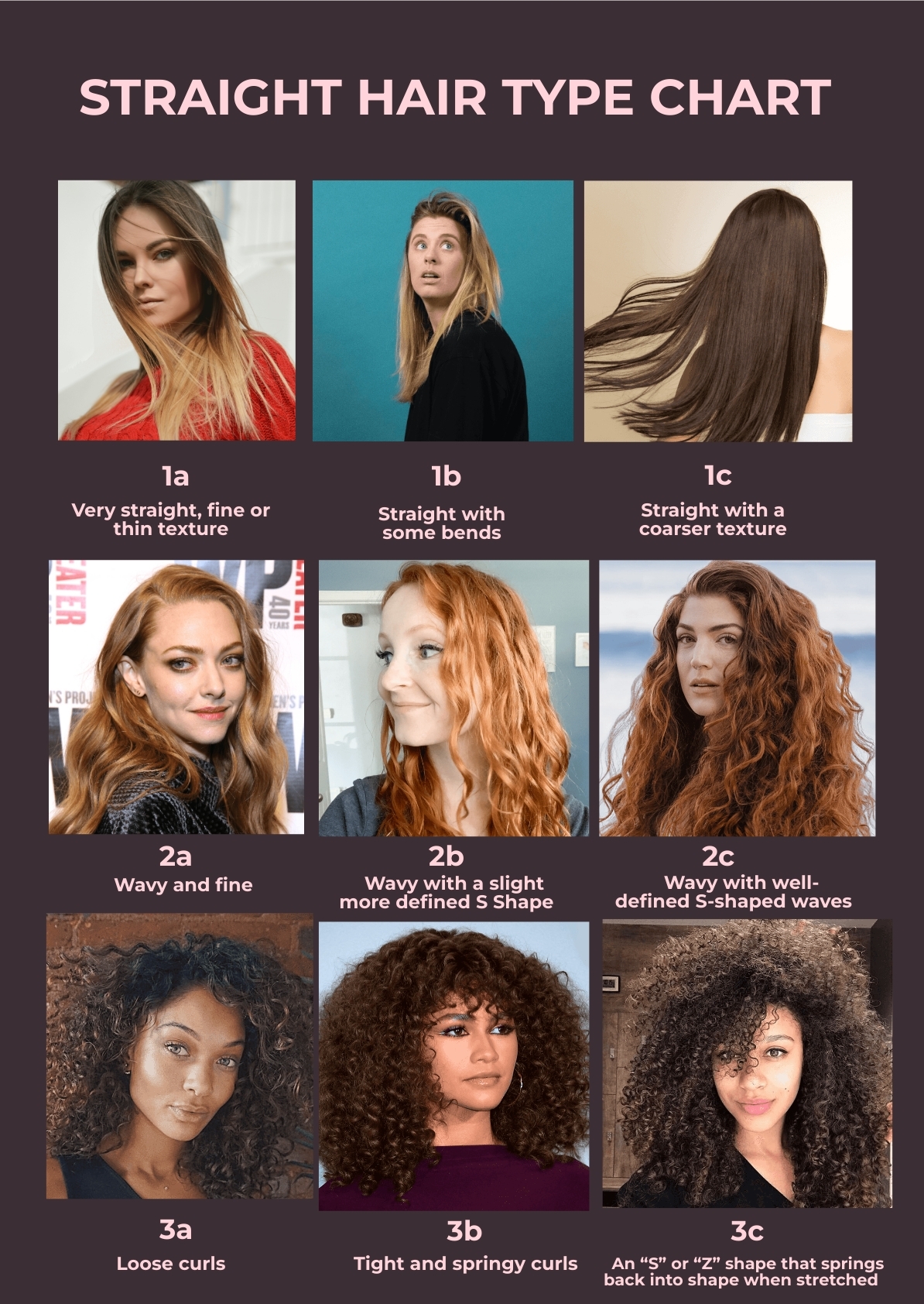 Hair Type Chart How To Determine Your Hair Type An Ultimate Guide