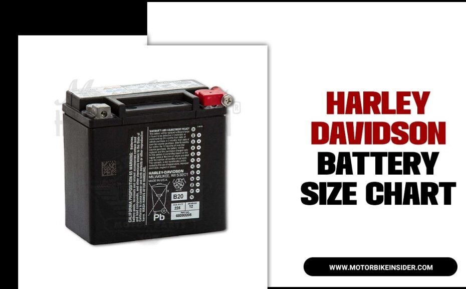 Harley Davidson Battery Size Chart Follow This Guideline